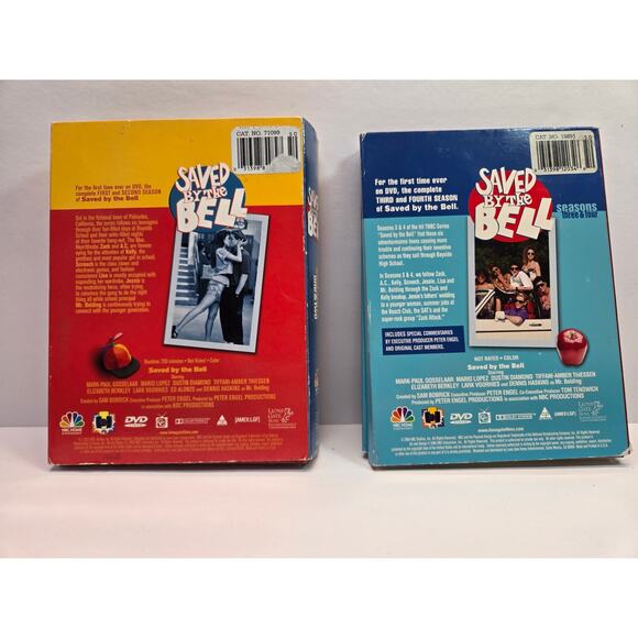 NBC Saved By The Bell Season 1-4 DVD Boxset Bundle | Y2K - Picture 2 of 2